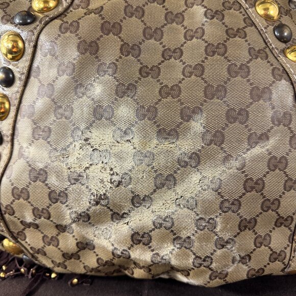 100% Authentic Gucci GG Crystal Indy Shoulder Bag - Picture 4 of 14